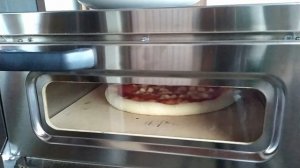 Cottura Pizza con forno Fimar microv 1c in 120 secondi