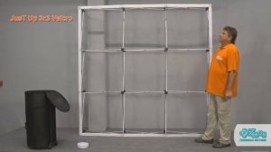 Мобильный выставочный стенд JUST Up 3 х 3 Velcro