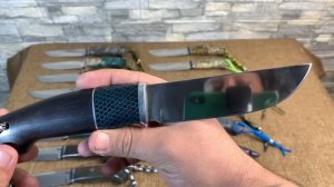 Обзор ножей|Цена от 3500| Х12МФ, VG-10,AUS10 cob,K340,N690|а еще два ножа по халяве!