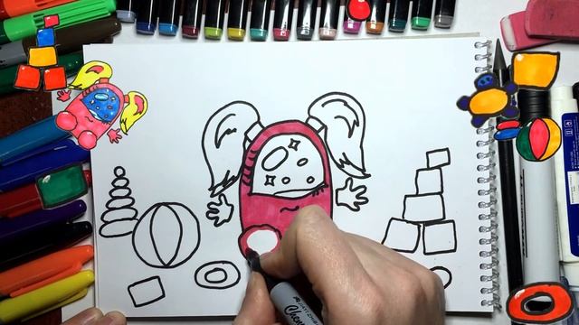 Как нарисовать Амонг Ас ребенка /Амонг Ас рисунки / How to Draw AMONG US BABY