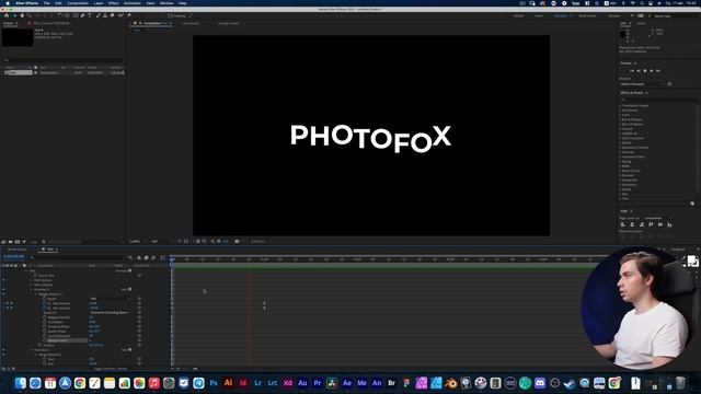 Анимация текста в After Effects! ?Пошаговый урок