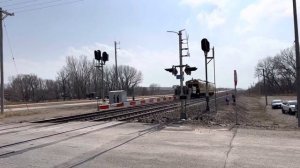 Union Pacific Track Inspection Car, Denison IA 4/12/2022