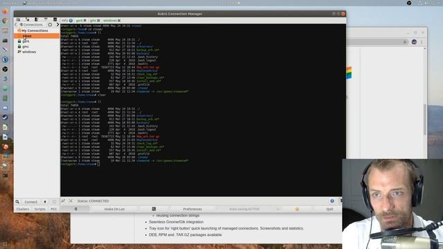 BEST Linux Tabbed SSH Connect Manager { ASBRU CONNECTION MANAGER } смотреть онлайн