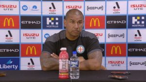 Press Conference - Patrick Kisnorbo