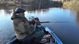 Рыбалка для души.Отличный клев  язя с лодки.р Аган ХМАО.