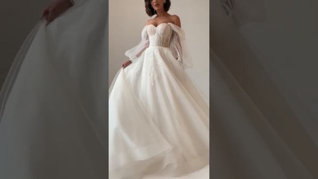 Пышное свадебное платье Лион смотреть онлайн