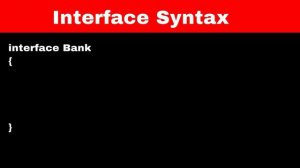 Interface in java | Java in animated way