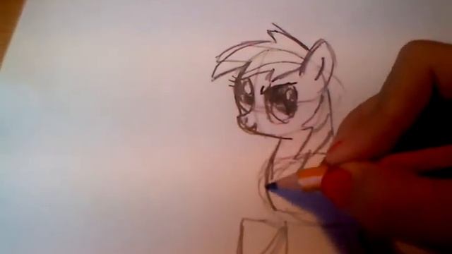 Как рисовать Рэйнбоу Дэш 1 Часть смотреть онлайн