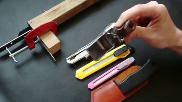 #3.1.Режущий инструмент для работы с кожей. Ножи. смотреть онлайн