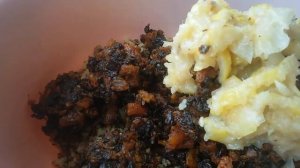 Десерт для любителей меда! Витаминная смесь. Грецкие орехи, сухофрукты, мед.