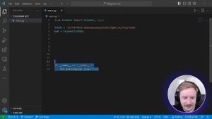 Python Телеграм Бот (1 часть): Установка. Первые шаги