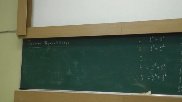 021. Математика - Теорема Ферма Эйлера о представимости простого числа в виде суммы двух квадратов