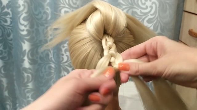 Хвостик из трёх косичек. смотреть онлайн