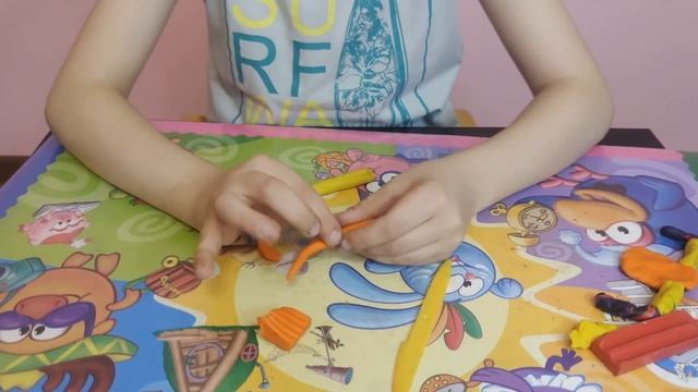 Инструкция как лепить Чику из пластилина. Аниматроники. смотреть онлайн