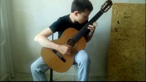 Гендель - Сарабанда на гитаре