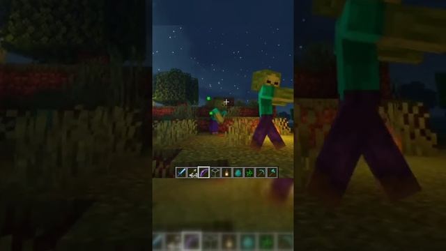 Minecraft Zombie Ragdoll Physics #shorts