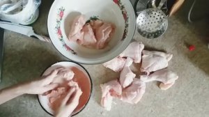 Сочная курица в кетчупе и майонезе в духовке