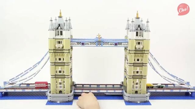 Конструктор Lepin 17004 - аналог Lego 10214 Creator Тауэрский Мост смотреть онлайн