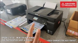 Epson L14150 A3+ Wi-Fi Duplex Wide-Format All-in-One Ink Tank Printer FOR XEROX SHOPS & OFFICES