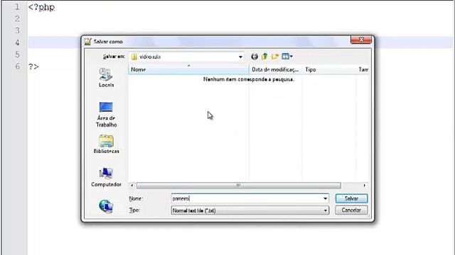 Aprendendo PHP 1 - Primeiro Arquivo смотреть онлайн