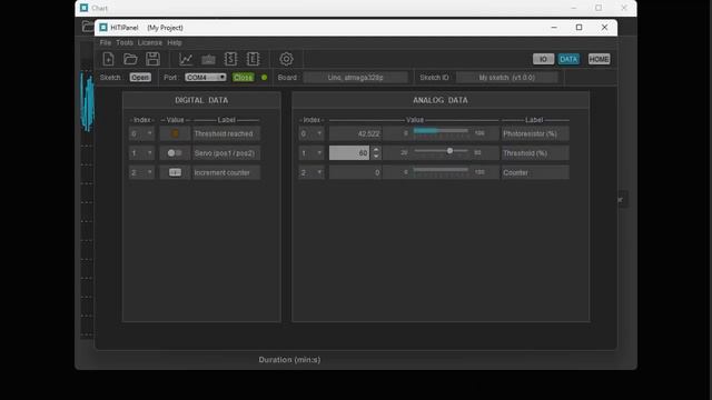 5 - Plotting and logging data from your Arduino (HITIPanel advanced Serial Plotter) смотреть онлайн