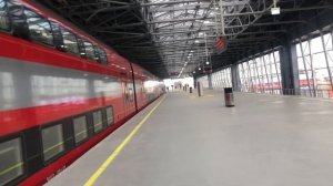 Видеообзор новой станции аэроэкспресса «Аэропорт Шереметьево Северный терминал» //  1 июня 2022 год