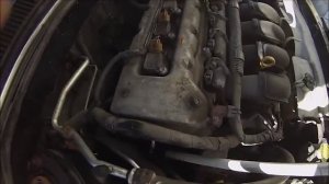 как избавиться от свиста ремней мотора своими руками (Toyota Matrix, Corolla, Pontiac Vibe)