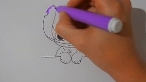 Как ПРОСТО нарисовать СТИЧА, рисунки для срисовки/608/How TO simply draw STITCH
