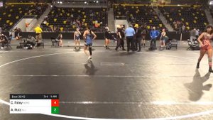 122 Lbs Prelims - Carmella Foley, NorCal Queens Wrestling Club Vs Alyssa Ruiz, All American Wrestl