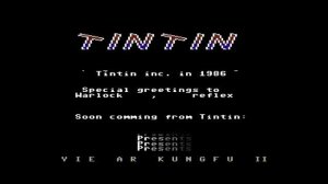 Tintin Intro 3 ! Commodore 64 (C64)