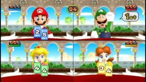 Mario Party 9 MiniGames - Mario Vs Peach Vs Luigi Vs Daisy (Master Cpu)