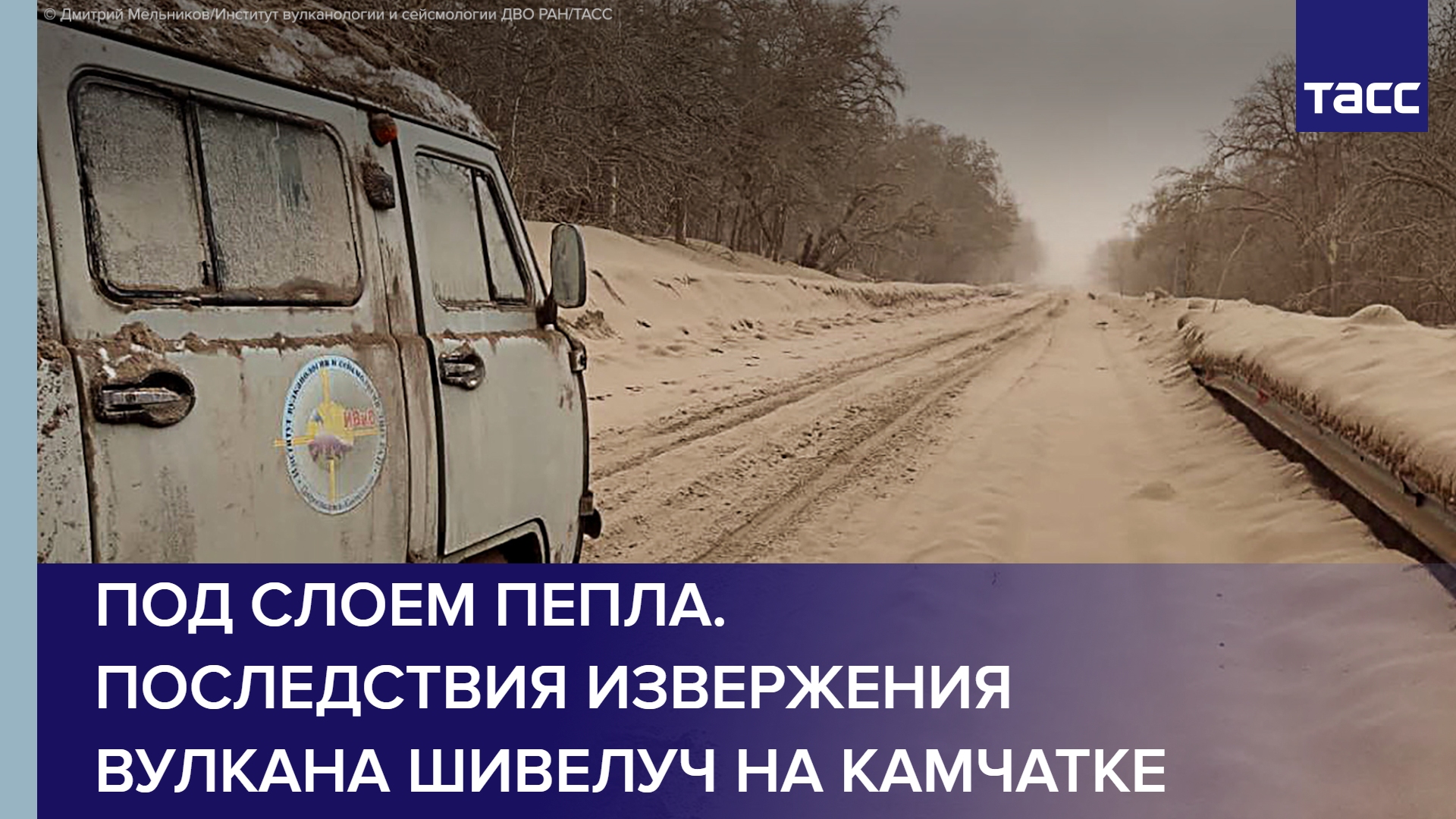 Под слоем пепла. Последствия извержения вулкана Шивелуч на Камчатке