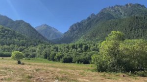 Подъём на Джамагатские нарзаны. Теберда. Карачаево-Черкесская Республика. Август 2024