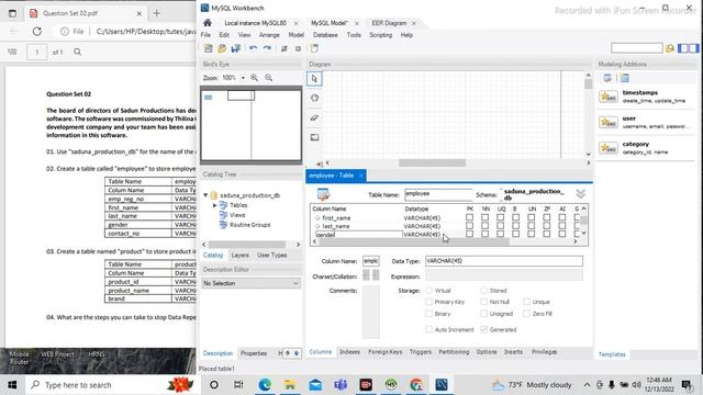 Question Set 02 | Database Management System | Java Institute смотреть онлайн