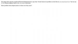 Ubuntu: Where are the dconf profiles?
