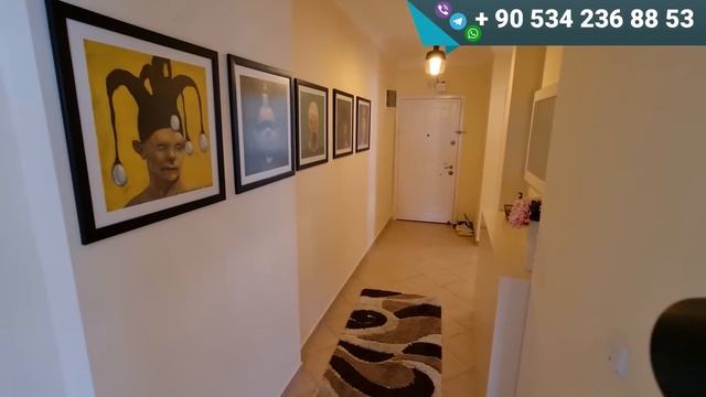 ОЧЕНЬ КРАСИВАЯ и ПРОСТОРНАЯ квартира в Алании под ВНЖ в центре НЕДВИЖИМОСТЬ  в Турции