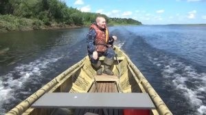 УРАЛОЧКА \ ПЕРВЫЕ ИСПЫТАНИЯ НА ВОДЕ \ КОМИ ЛАДЬЯ