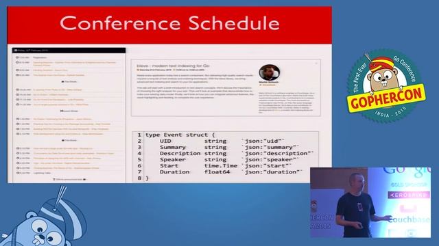 bleve - modern text indexing for Go - GopherConIndia 2015 смотреть онлайн