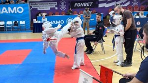 Яркие моменты выступления нашей команды на Первенстве ДФО по синкиокусинкай 2024