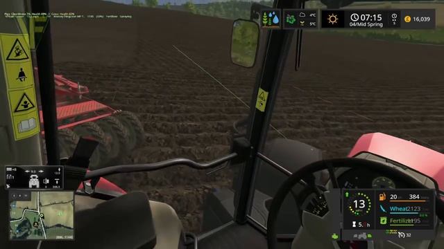 Starting Seeding with Wheat | Oakfield Farm, Episode 5: Let's Play Farming Simulator 17 смотреть онлайн