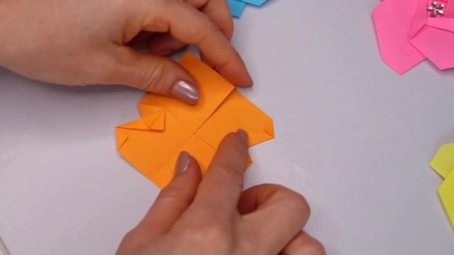 DIY  Оригами цветы из бумаги. Простые бумажные цветы своими руками