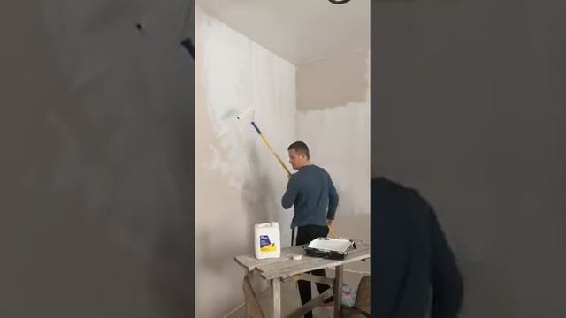 Подготовка стен перед нанесением жидких обоев Грунт SILK PLASTER