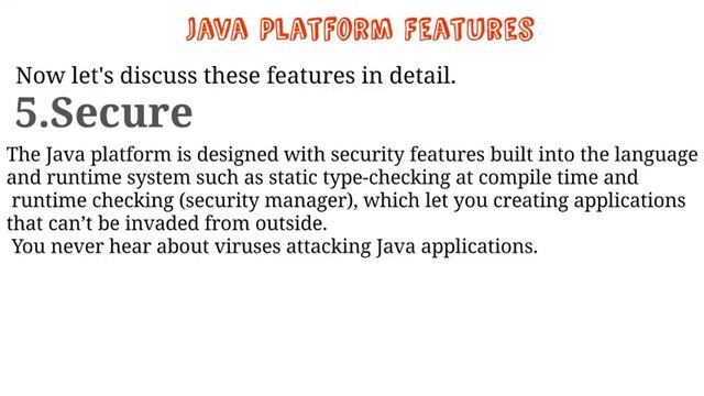 1. Java Platform Features | Java Core for Academics смотреть онлайн