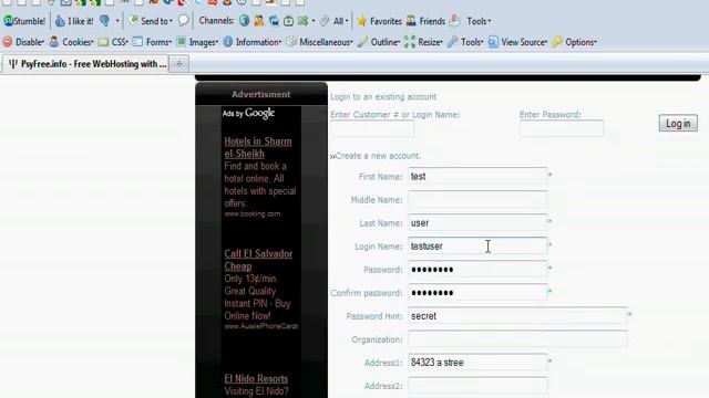 How to sign up for Free WebHosting (Free hosting provider included)
