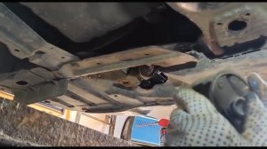 Замена передней опоры двигателя 4b10 в Митсубиси Лансер 10