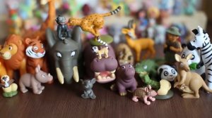 Животные дикой природы № 10, 11, 12 и 13