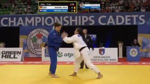 Karla Prodan vs Alina Boehm World Championship Cadets 2015