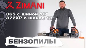 Обзор и сравнение на бензопилы ZimAni 365 и 372XP с шиной 18"