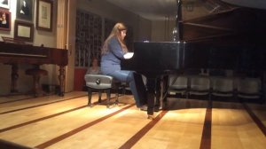 Recital de Alexandra-1parte:F.Chopin Valse N10 si menor(op.69 n2).Sala Eutherpe,09.06.2016.