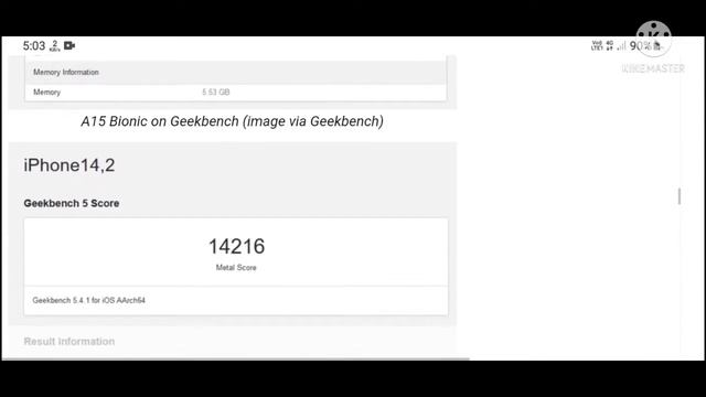 A15 Bionic's Geekbench performance spells doom for the Qualcomm Snapdragon 898 and Exynos 2200 ||
